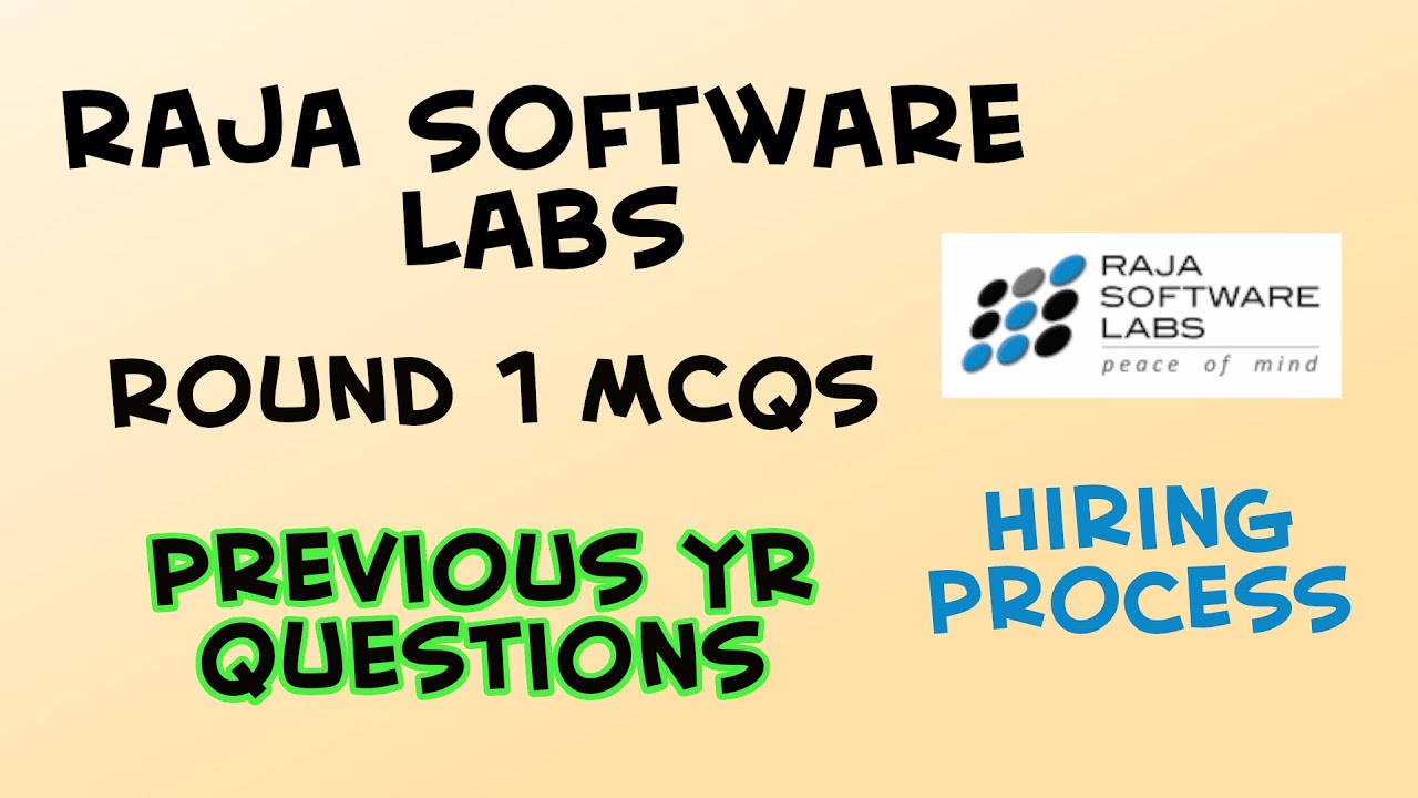 rsl-hiring-process-round-1-questions-raja-software-labs-youtube