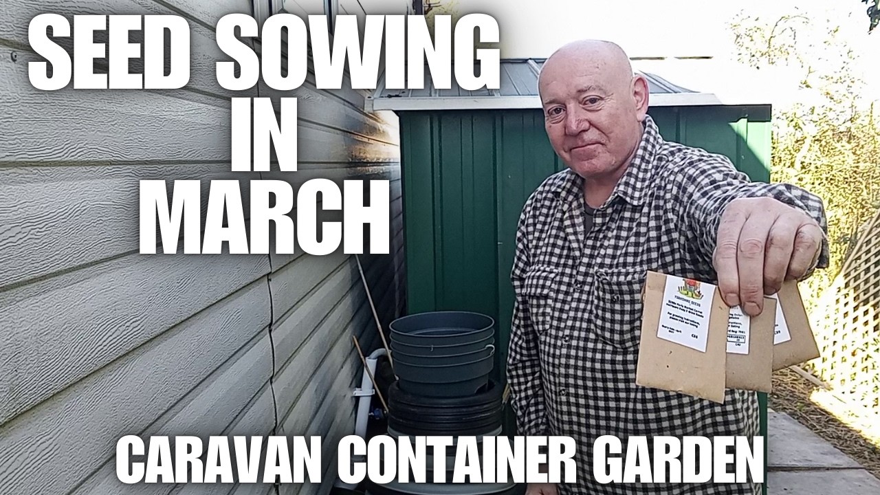 Seed Sowing In March [Container Gardening ]