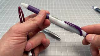 Pentel GlideWrite And GlideWrite Executive Ballpoint Pen Review