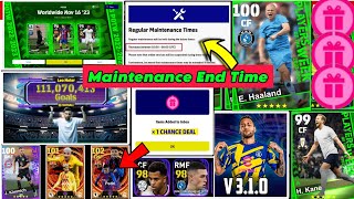 Maintenance End Time Today in eFootball 2024 mobile - Pes Server Maintenance End Time Today pes2024