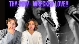 IS IT PLAYLIST WORTHY??| Twins React To Thy Row- Wrecked Love!!