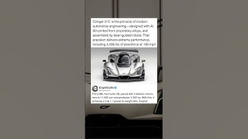 Czinger 21C – America’s 3D-Printed Hypercar #cartok #usa #hypercar