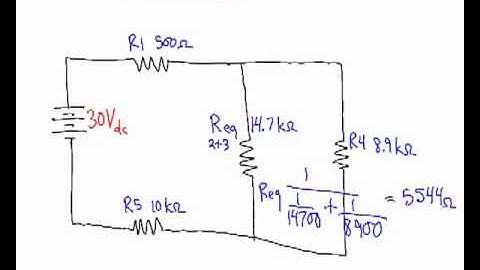 solving series parallel circuits