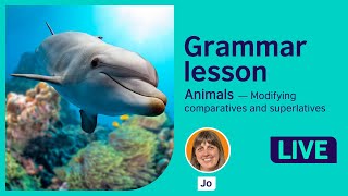 Grammar Lesson: Modifying comparatives and superlatives