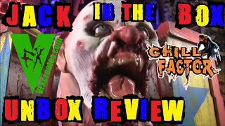 Vfx Creates - Jack In The Box - Lunging Prop - Demo Review Unboxing - Interactive Jump Scare