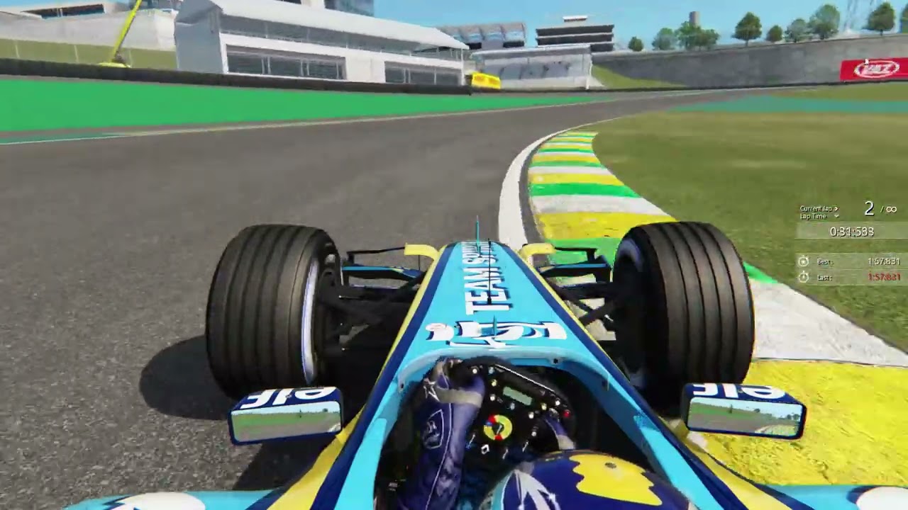 Practice lap around Interlagos