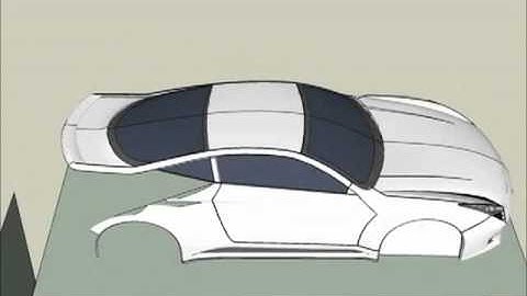 SketchUp Car