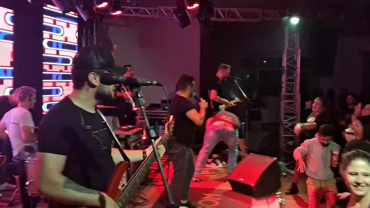 Bailão da Banda Danúbio Azul no Clube Ervalhense em Erval Velho-SC