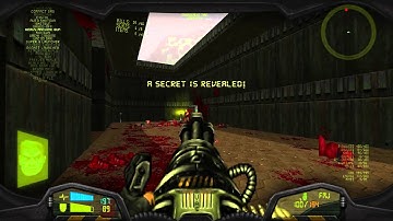 Brutal Doom v20 - Project Brutality - E1M4 Death Wish