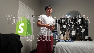 how i sell out every time as a beginner clothing brand owner | 2026