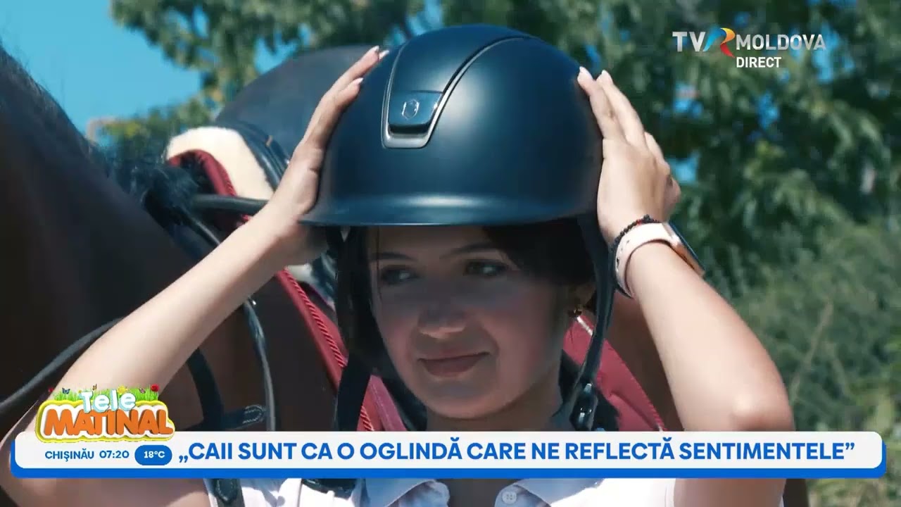 Stela Postolache, o tânără pasionată de hipism