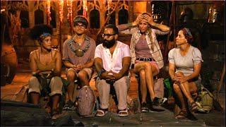 Tribal Council (1 of 3) Day 24 | Survivor 44 | S44E13: Absolute Banger Season