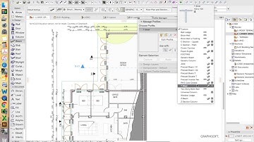 ARCHICAD INTRO - WEEK 2 - PART 4 - BEAM TOOL & CREATING COMPLEX PROFILES