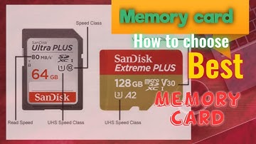 How to choose best Memory card | SD Card Types and Class | Explained Tamil