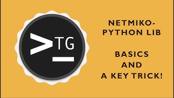Using Python Library Netmiko - SSH