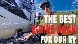 THE BEST E-BIKE CARRIER FOR OUR RV / E-BIKE TRAVEL SET UP AND SAFETY / FULL TIME RV ADVENTURES