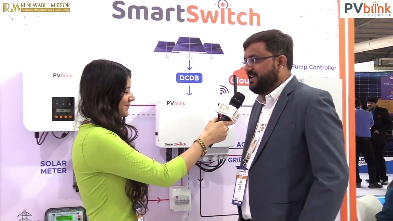 Exclusive Interview with Hardik Vaidh, Technical Head, PV Blink Technology | Intersolar 2025