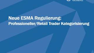 Neue ESMA Regulierung