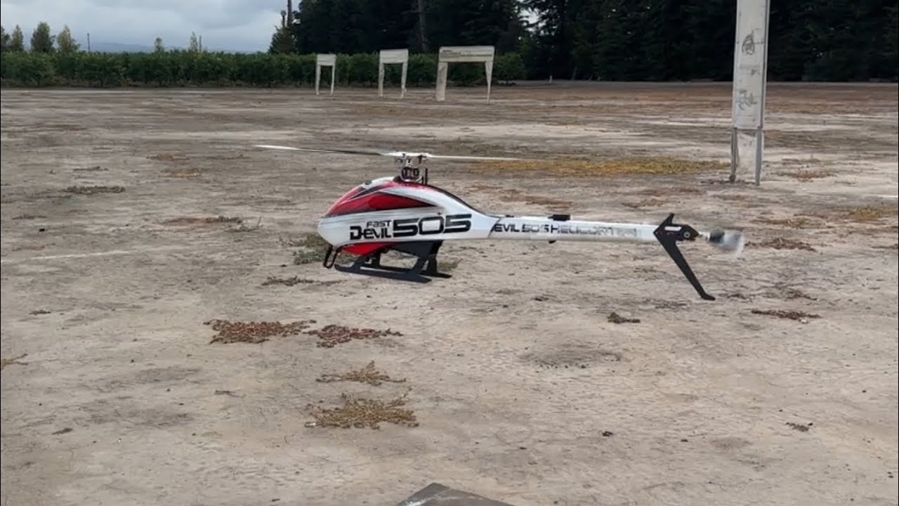 ALZRC Devil 505 with H1 controller maiden flight.