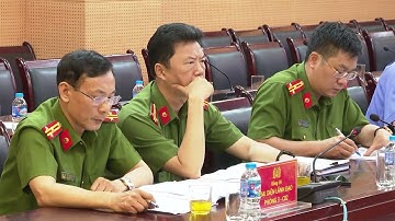 CATP hội ý nghiệp vụ về phòng ngừa, đấu tranh với tội phạm trộm cắp, cướp, cướp giật tài sản