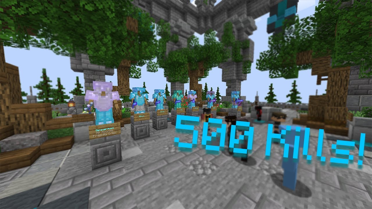 Hitting 500 Kills in OP KitPVP  |  PVP Legacy