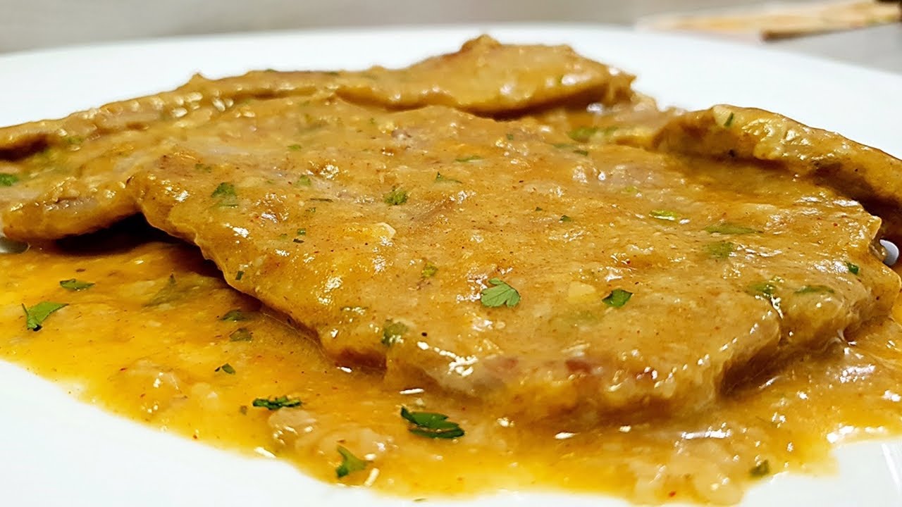 Natur šnicle u saftu za koje nam nož nije potreban. Meso se raspada.