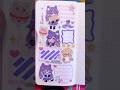 Purple Journal🥰 #sticker #journalstickers #kawaii #kawaiijournal #newjournal