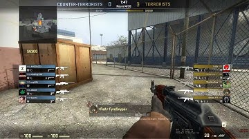 CS:GO - de_nuke 1v5 Ace Clutch