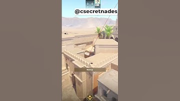 ANUBIS A MAIN CONTROL SMOKE FROM T #csecretnades #anubis #cs2 #utils