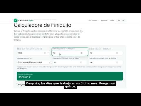 Calculadora de Finiquito