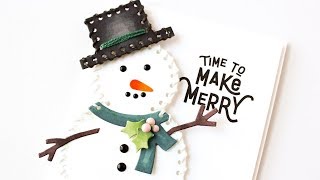 6 Ways To Use Essentials by Ellen Sew Cute Snowman