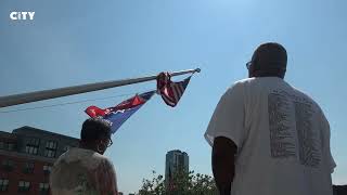 Jersey City: Juneteenth Flag Raising  Ceremony 2024