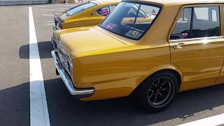 ハコスカとS30Z 240Z HAKOSUKA JDM JCCS 旧車 - YouTube