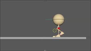 Animation walk cycle Blocking by Kulenga  (Feedback)
