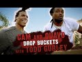 Cam Newton & @Quavo Huncho Drop Buckets with Todd Gurley