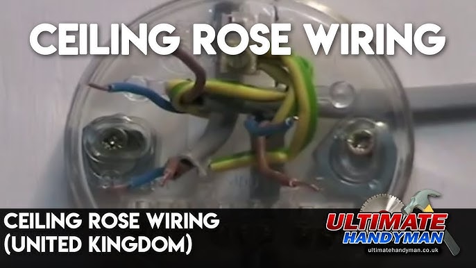 3 Plate Loop In Method Ceiling Rose Connections Explained A Domestic Dwelling Wiring Diagram You 3 Plate Loop In Method Ceiling Rose, Fitting A Ceiling Rose Uk