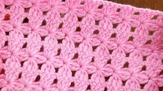 🌸 Easy and Stylish Flower Motif Knitting Pattern | Crochet Knitting Tutorial 🌸