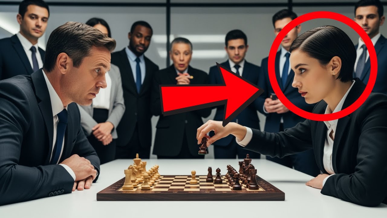 CEO ju je pozvao na šah da je ismije… ali njezin potez je sve ostavio u šoku