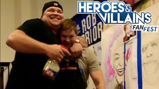 "Gotham" star Drew Powell Paints with the Amazing Rob Prior