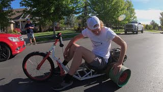 Motorized Drift Trike. Predator engine 