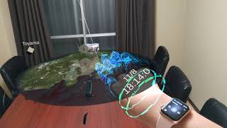 HoloLens 2 HandWatch and Map SDK-for Unity Test