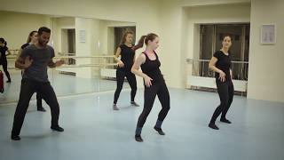 Beginners Jazz Routine | talk dirty to me | christmas special