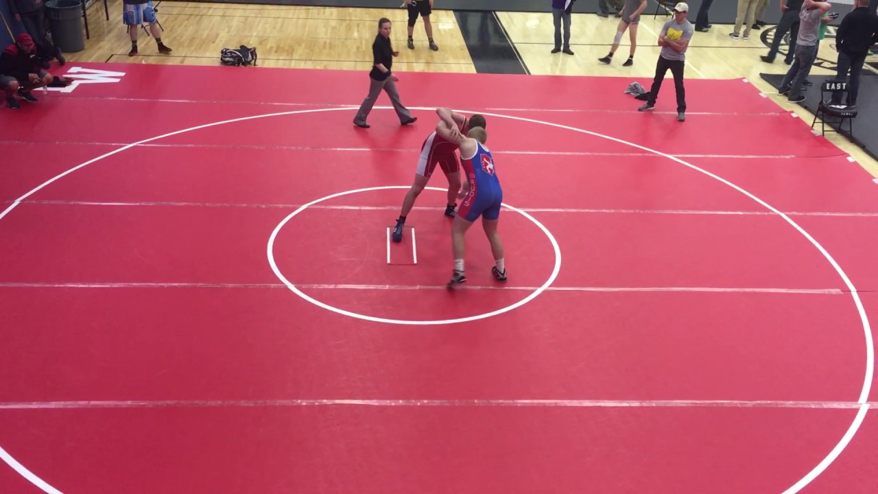 Colton Quantz Lakota East Wrestling State Qualifier YouTube