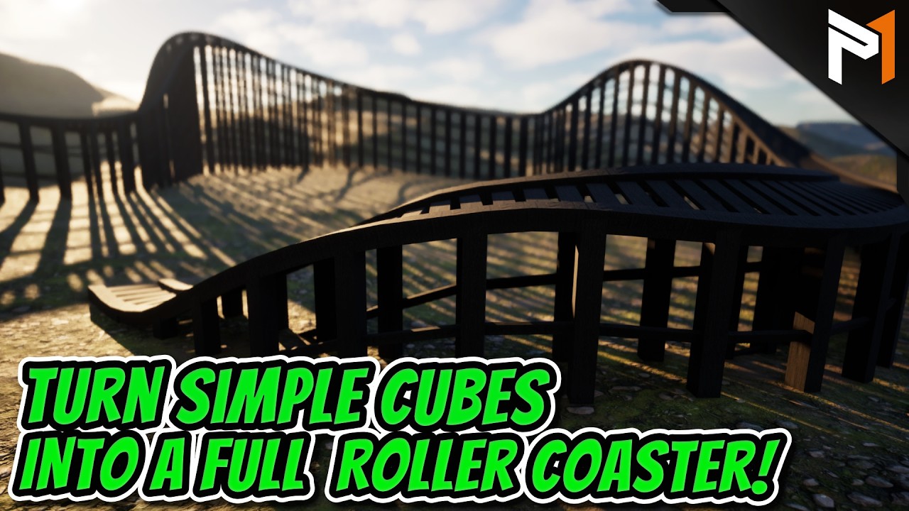 Create a Procedural Roller Coaster Using Unreal Engine and PCG!