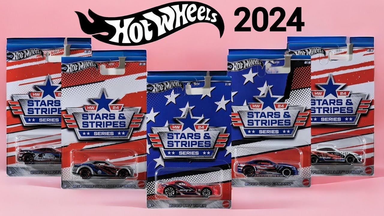 Hot Wheels 2024 Stars and Stripes Series - YouTube