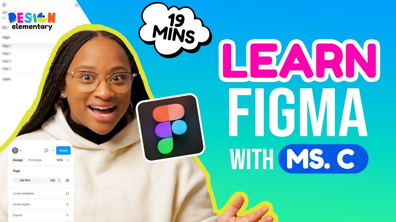 Design Like a Pro in Figma! A Super Easy Tutorial for Kids! - YouTube