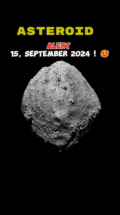 Asteroid coming 15 September 2024☠️ #earth #asteroid