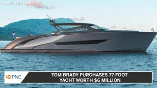 NFL world reacts to photos of Tom Brady's insane new yacht