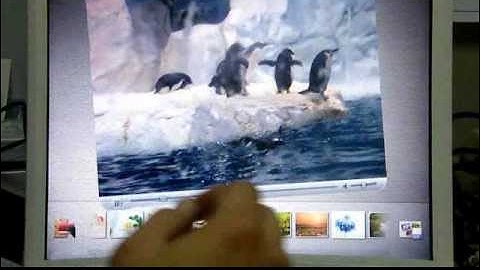 PanJit Resistive Multi-Touch Screen 14.1 Demo.wmv