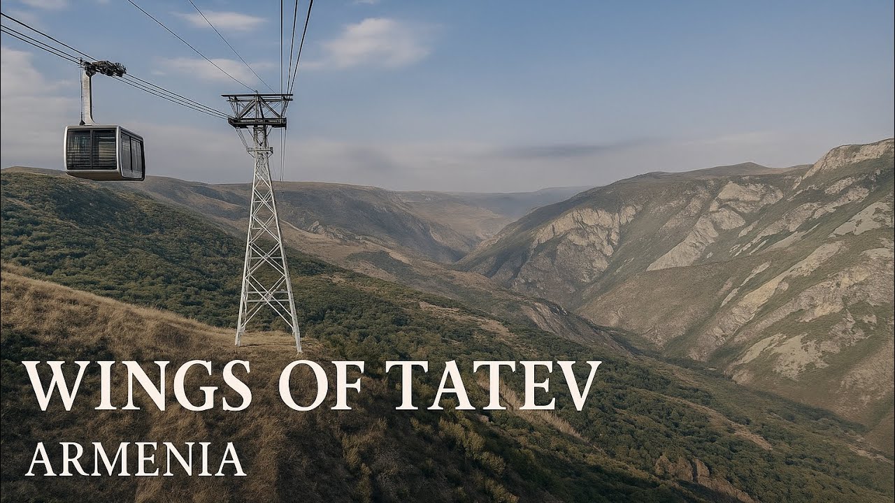 🇦🇲 Wings of Tatev World’s longest cable car route 🚡 YouTube